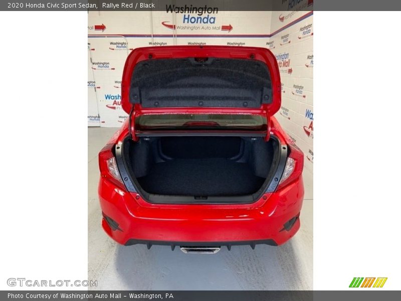 Rallye Red / Black 2020 Honda Civic Sport Sedan