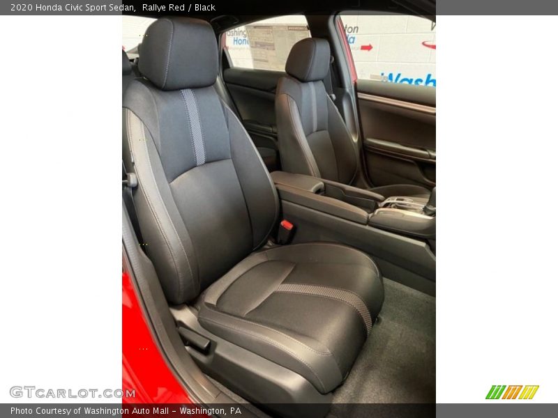 Rallye Red / Black 2020 Honda Civic Sport Sedan