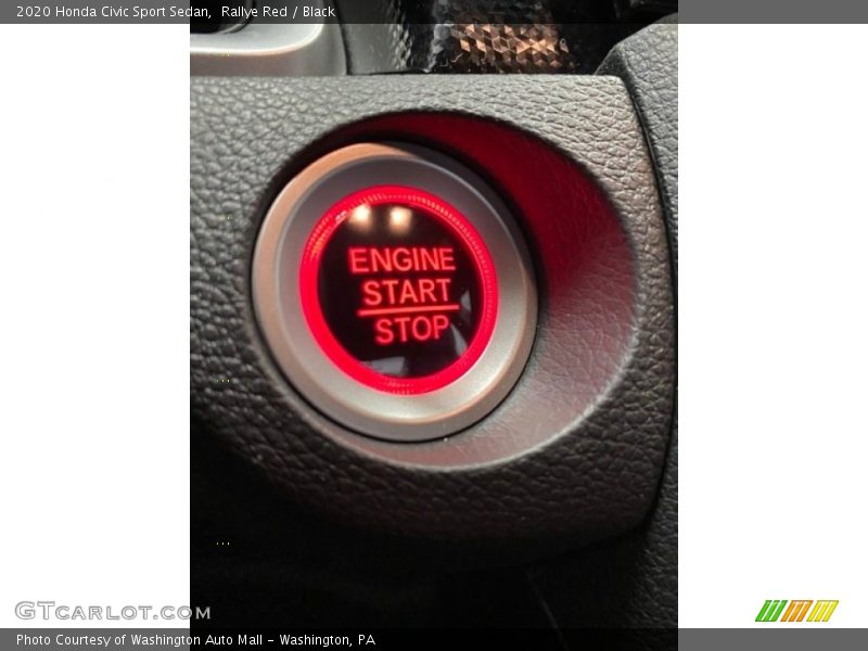 Rallye Red / Black 2020 Honda Civic Sport Sedan