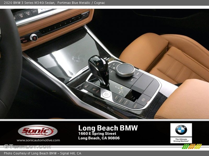 Portimao Blue Metallic / Cognac 2020 BMW 3 Series M340i Sedan