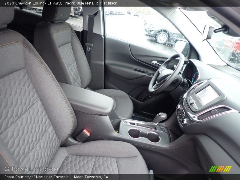 Pacific Blue Metallic / Jet Black 2020 Chevrolet Equinox LT AWD