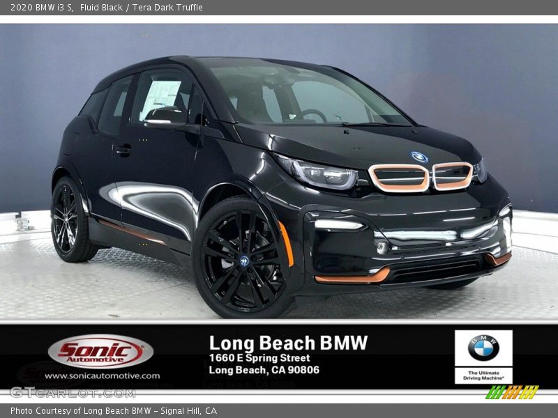 Fluid Black / Tera Dark Truffle 2020 BMW i3 S