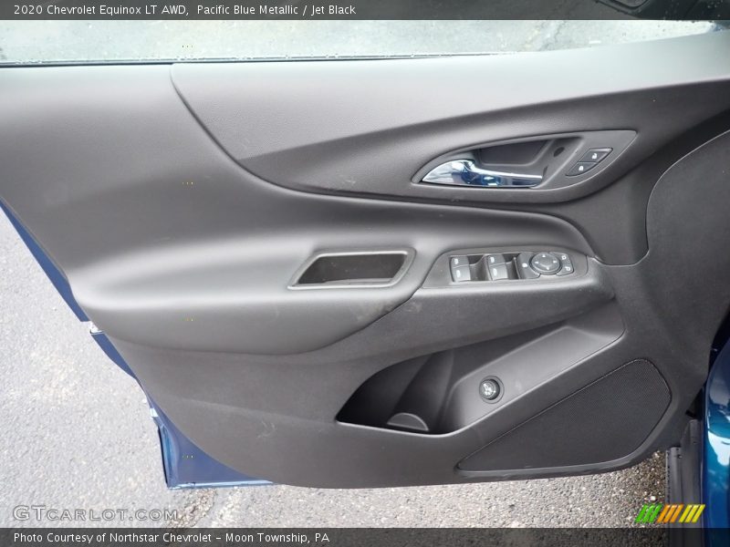Pacific Blue Metallic / Jet Black 2020 Chevrolet Equinox LT AWD