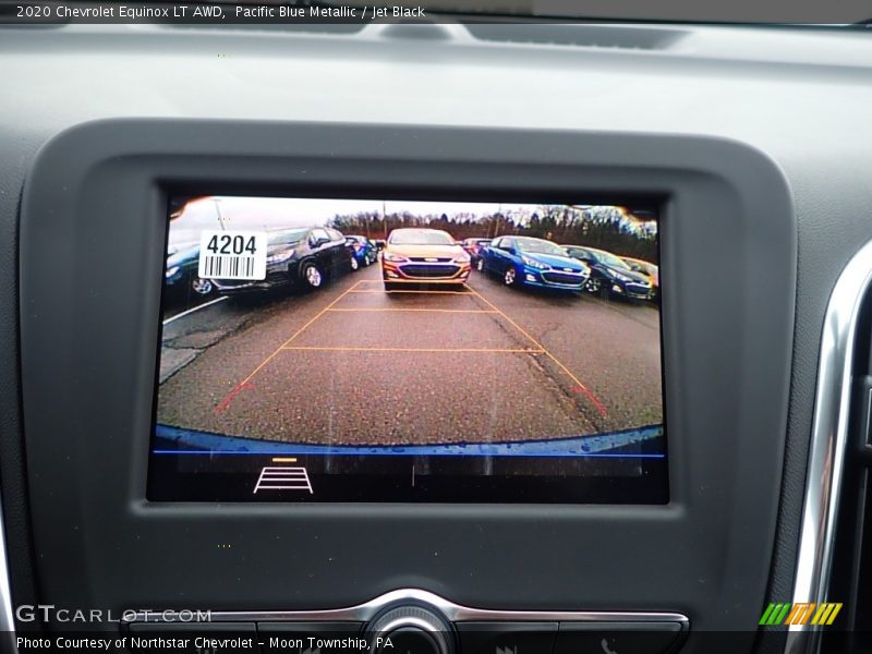 Pacific Blue Metallic / Jet Black 2020 Chevrolet Equinox LT AWD