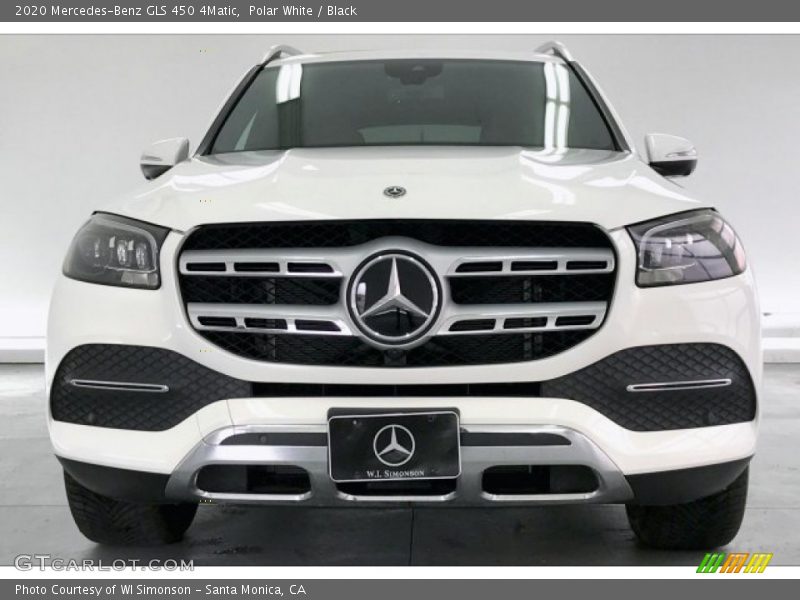 Polar White / Black 2020 Mercedes-Benz GLS 450 4Matic