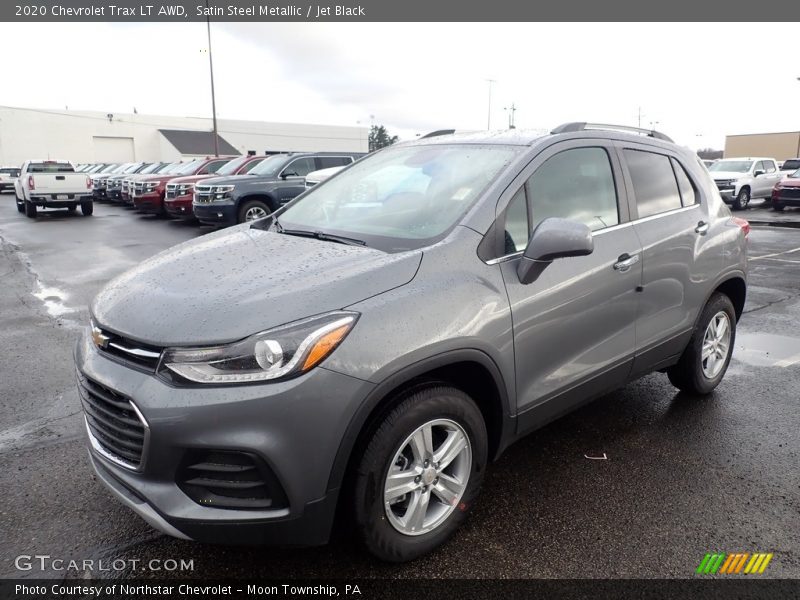 Satin Steel Metallic / Jet Black 2020 Chevrolet Trax LT AWD