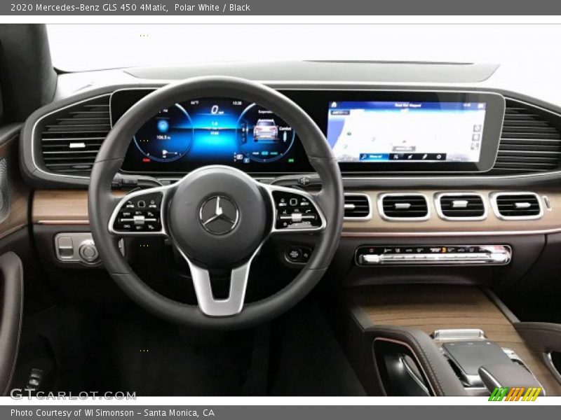 Polar White / Black 2020 Mercedes-Benz GLS 450 4Matic