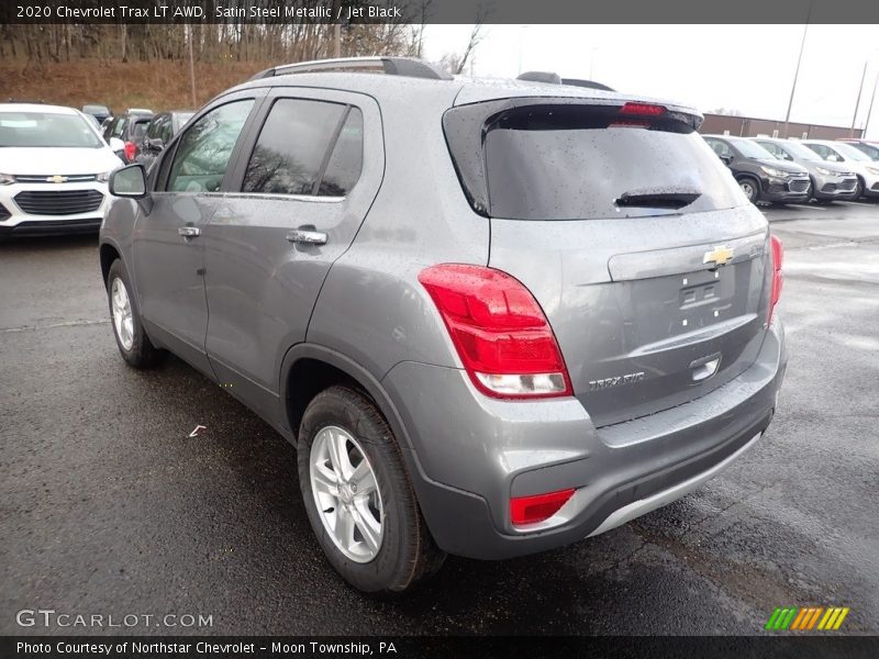 Satin Steel Metallic / Jet Black 2020 Chevrolet Trax LT AWD