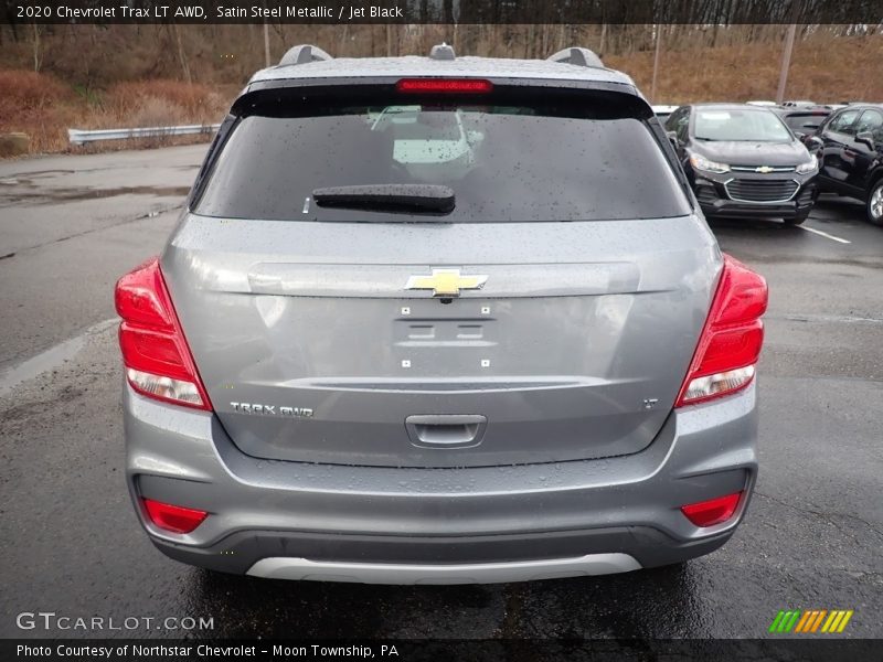 Satin Steel Metallic / Jet Black 2020 Chevrolet Trax LT AWD