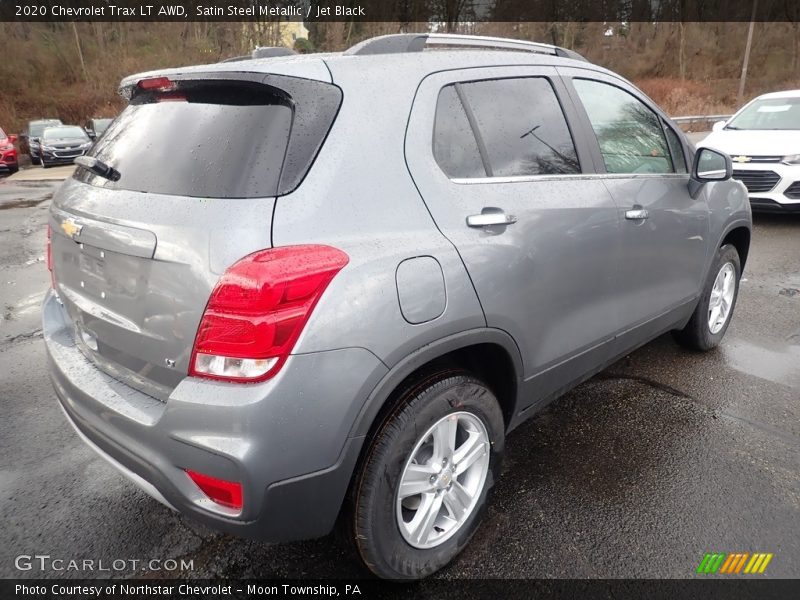 Satin Steel Metallic / Jet Black 2020 Chevrolet Trax LT AWD