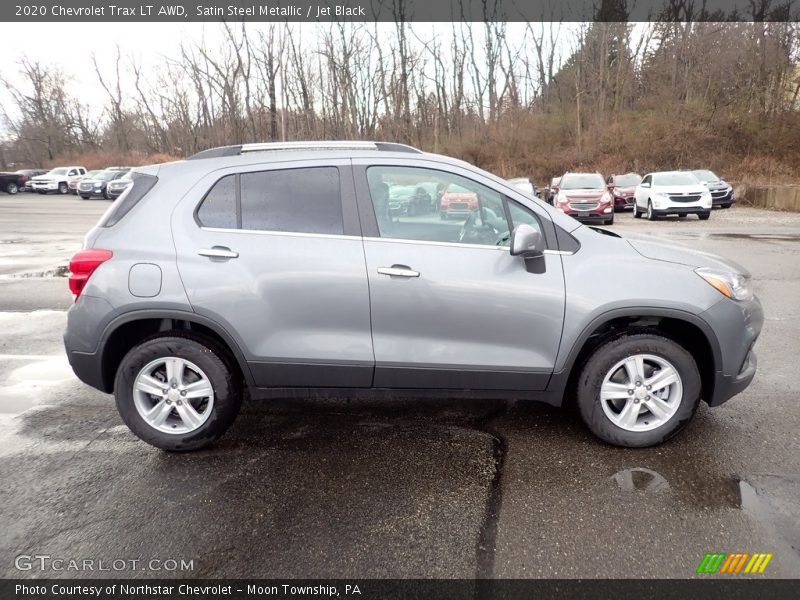 Satin Steel Metallic / Jet Black 2020 Chevrolet Trax LT AWD