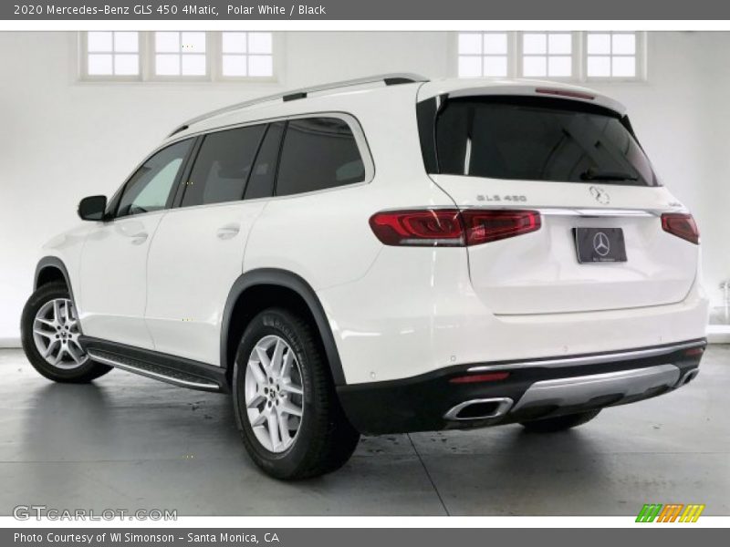 Polar White / Black 2020 Mercedes-Benz GLS 450 4Matic