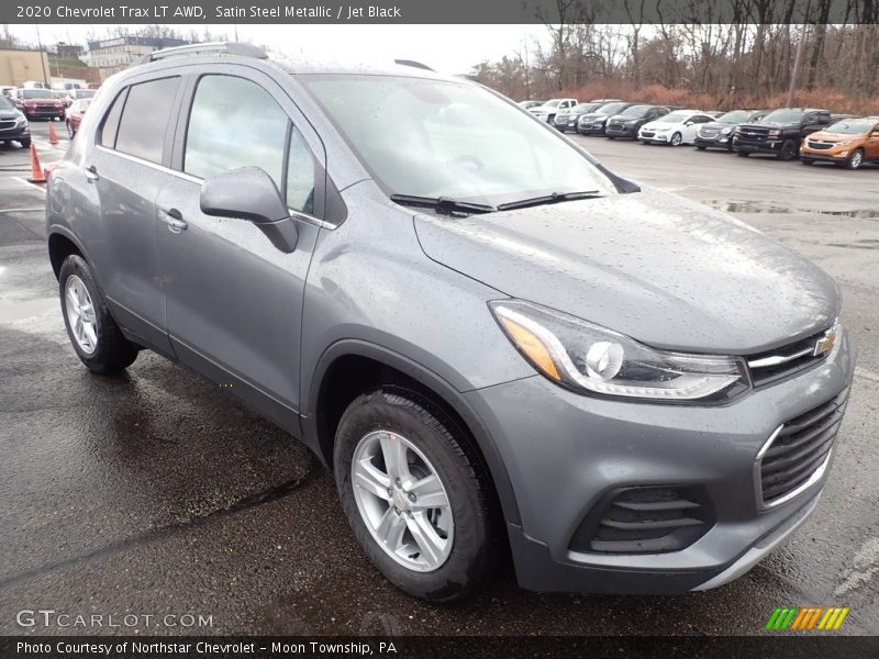 Satin Steel Metallic / Jet Black 2020 Chevrolet Trax LT AWD