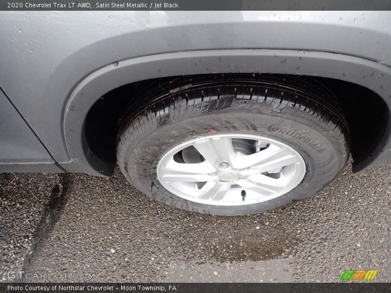 Satin Steel Metallic / Jet Black 2020 Chevrolet Trax LT AWD