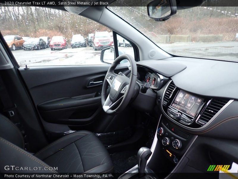 Satin Steel Metallic / Jet Black 2020 Chevrolet Trax LT AWD