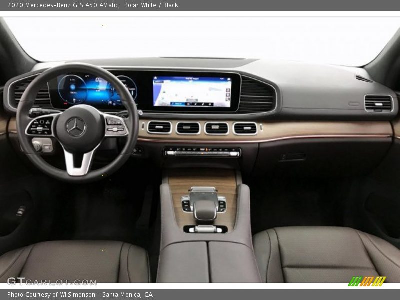 Polar White / Black 2020 Mercedes-Benz GLS 450 4Matic