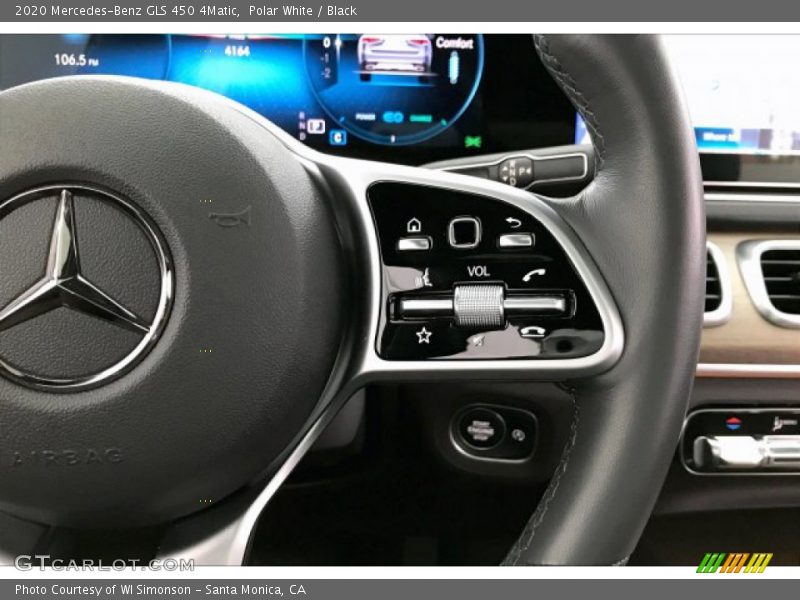 Polar White / Black 2020 Mercedes-Benz GLS 450 4Matic
