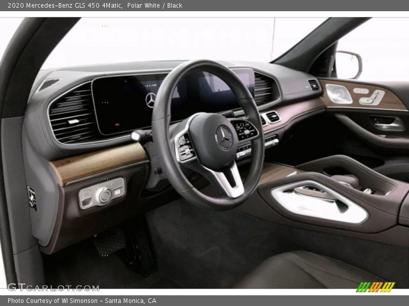 Polar White / Black 2020 Mercedes-Benz GLS 450 4Matic