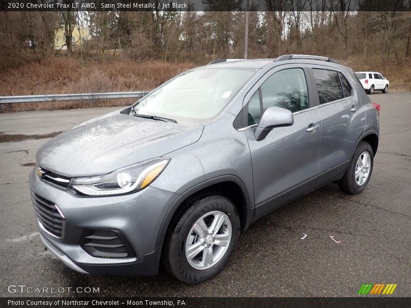 Satin Steel Metallic / Jet Black 2020 Chevrolet Trax LT AWD
