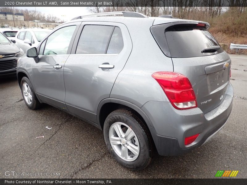 Satin Steel Metallic / Jet Black 2020 Chevrolet Trax LT AWD