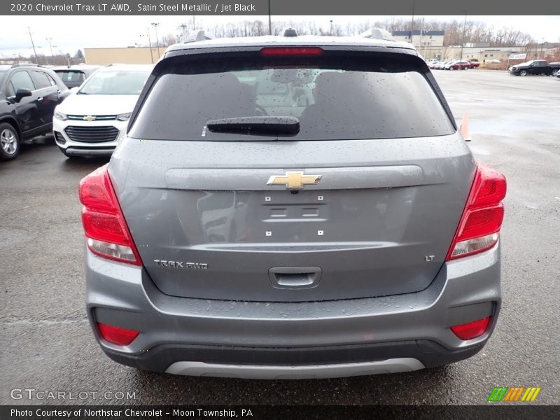Satin Steel Metallic / Jet Black 2020 Chevrolet Trax LT AWD