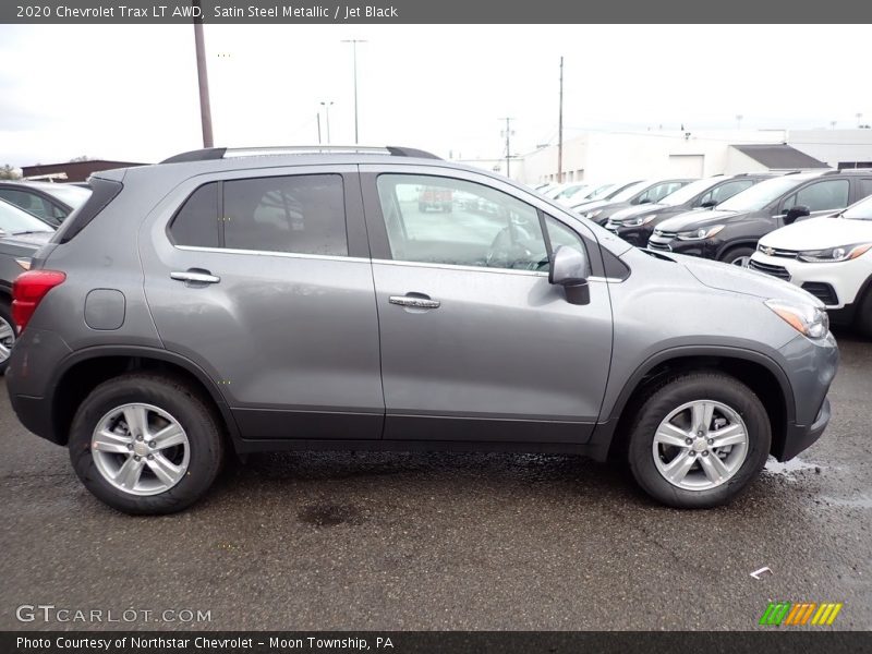 Satin Steel Metallic / Jet Black 2020 Chevrolet Trax LT AWD