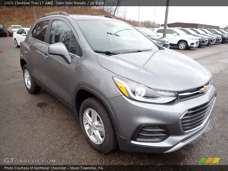 Satin Steel Metallic / Jet Black 2020 Chevrolet Trax LT AWD