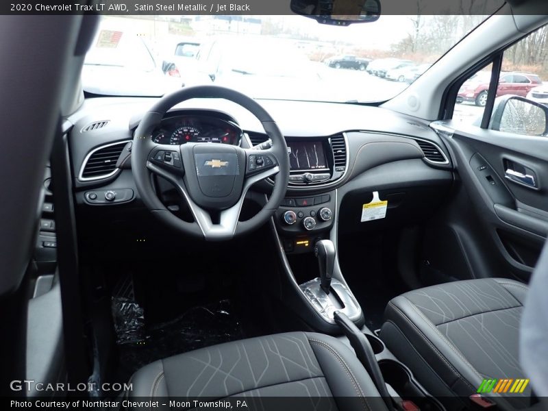 Satin Steel Metallic / Jet Black 2020 Chevrolet Trax LT AWD