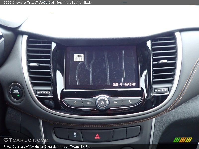 Satin Steel Metallic / Jet Black 2020 Chevrolet Trax LT AWD