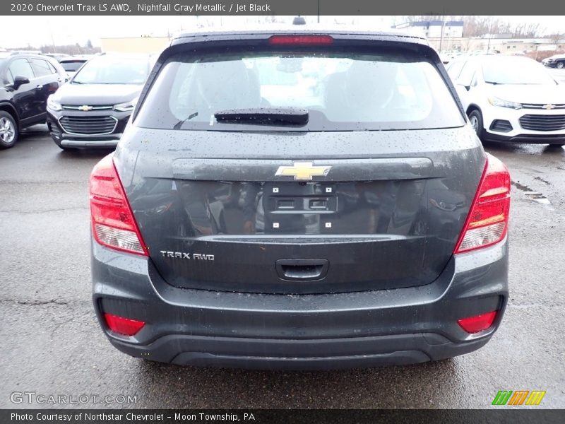 Nightfall Gray Metallic / Jet Black 2020 Chevrolet Trax LS AWD