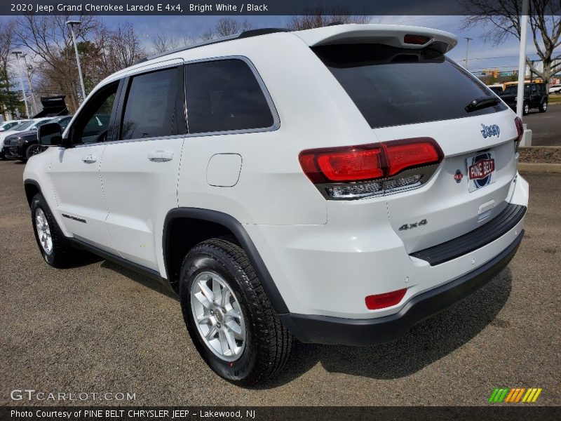 Bright White / Black 2020 Jeep Grand Cherokee Laredo E 4x4
