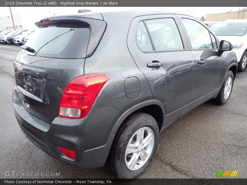 Nightfall Gray Metallic / Jet Black 2020 Chevrolet Trax LS AWD