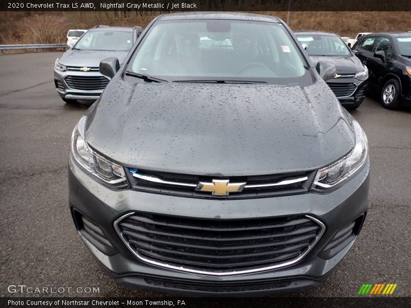 Nightfall Gray Metallic / Jet Black 2020 Chevrolet Trax LS AWD