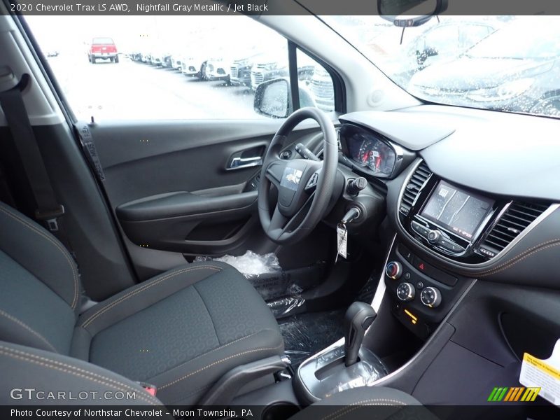 Nightfall Gray Metallic / Jet Black 2020 Chevrolet Trax LS AWD
