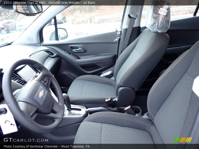 Nightfall Gray Metallic / Jet Black 2020 Chevrolet Trax LS AWD