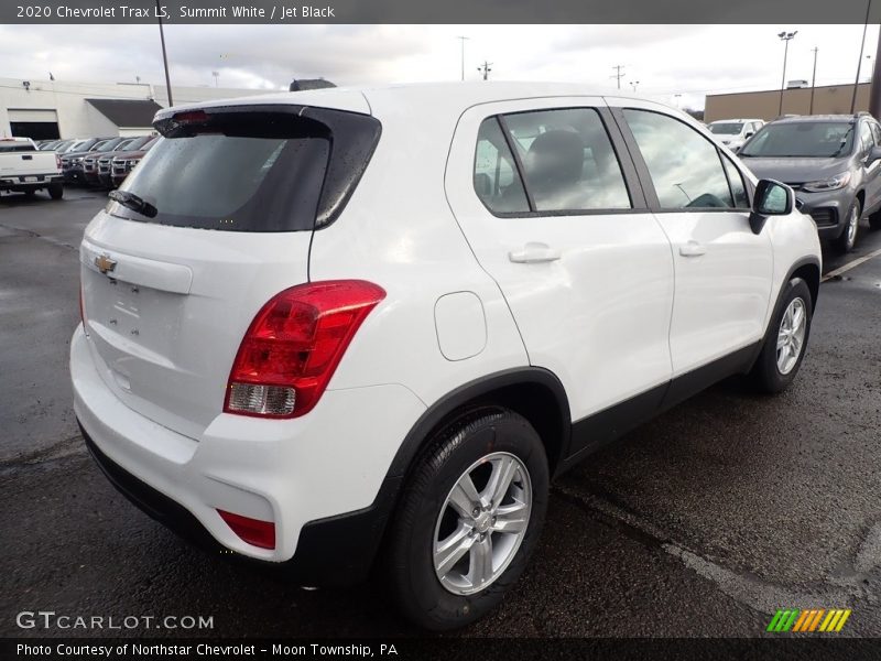 Summit White / Jet Black 2020 Chevrolet Trax LS