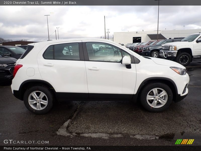 Summit White / Jet Black 2020 Chevrolet Trax LS