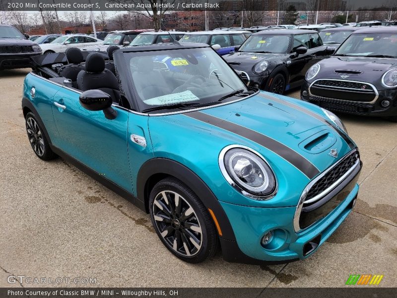 Front 3/4 View of 2020 Convertible Cooper S