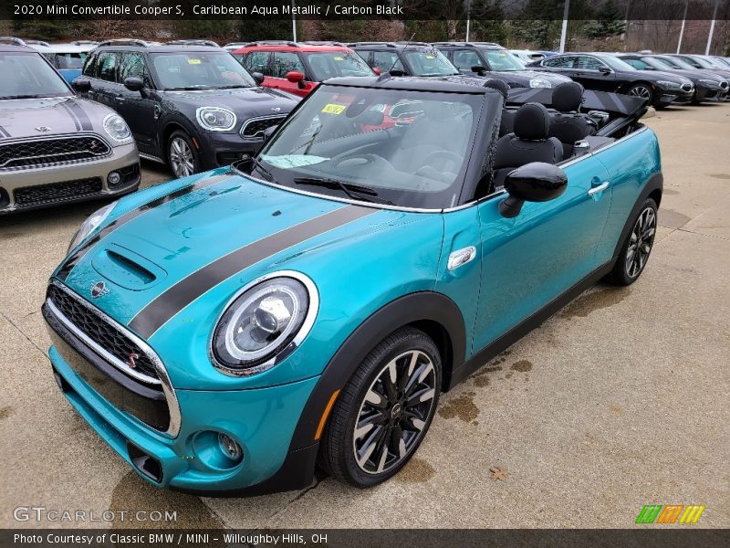  2020 Convertible Cooper S Caribbean Aqua Metallic