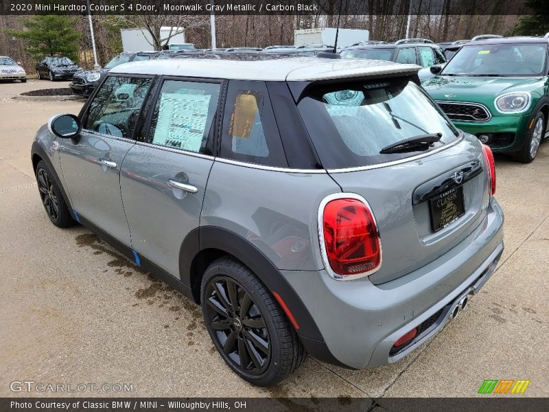 Moonwalk Gray Metallic / Carbon Black 2020 Mini Hardtop Cooper S 4 Door