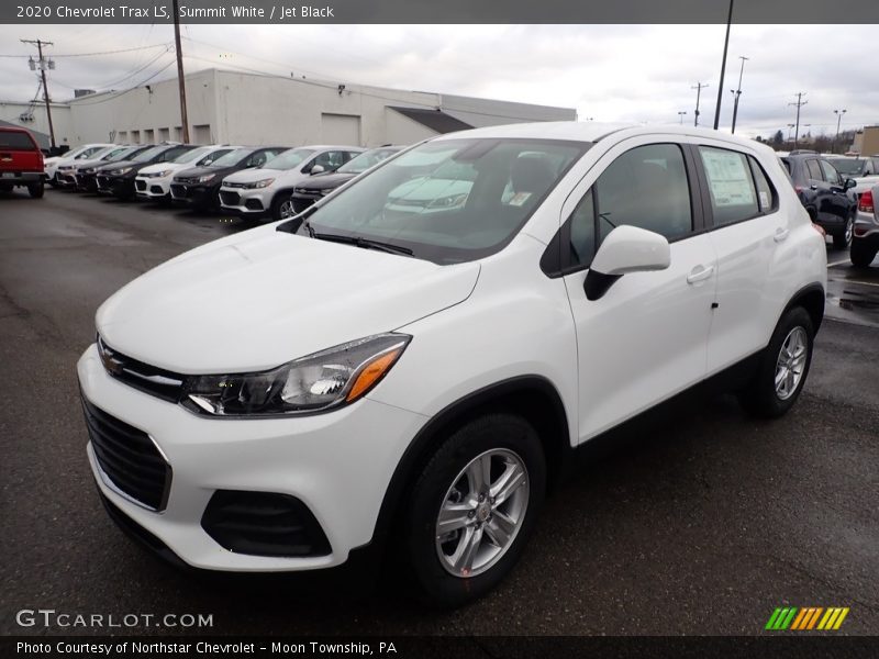 Summit White / Jet Black 2020 Chevrolet Trax LS