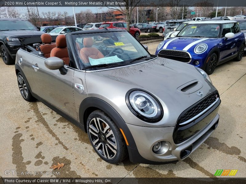 Front 3/4 View of 2020 Convertible Cooper S