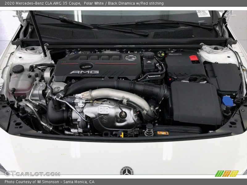  2020 CLA AMG 35 Coupe Engine - 2.0 Liter Twin-Turbocharged DOHC 16-Valve VVT 4 Cylinder