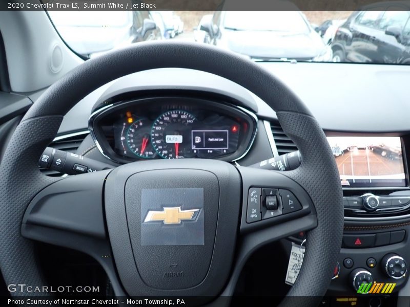 Summit White / Jet Black 2020 Chevrolet Trax LS