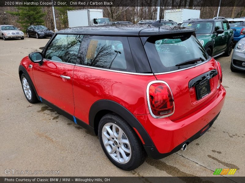 Chili Red / Carbon Black 2020 Mini Hardtop Cooper 2 Door