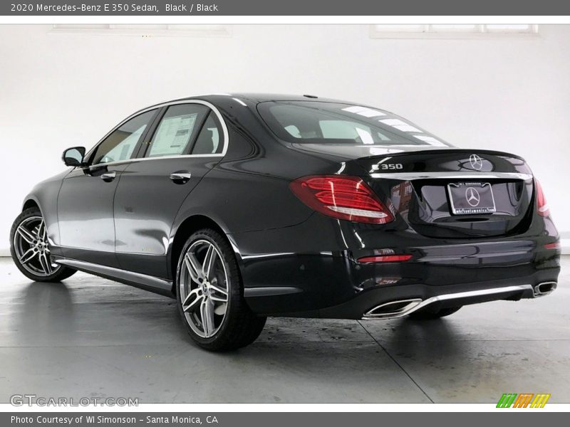Black / Black 2020 Mercedes-Benz E 350 Sedan