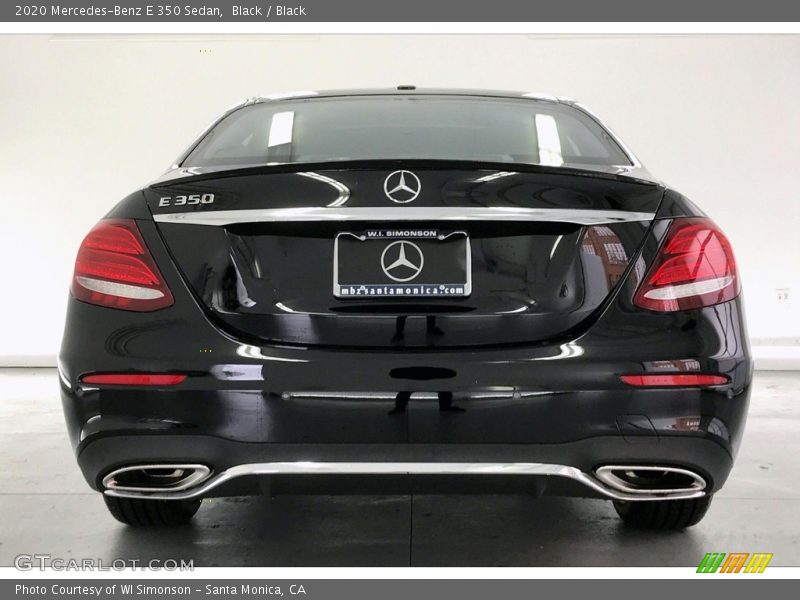 Black / Black 2020 Mercedes-Benz E 350 Sedan