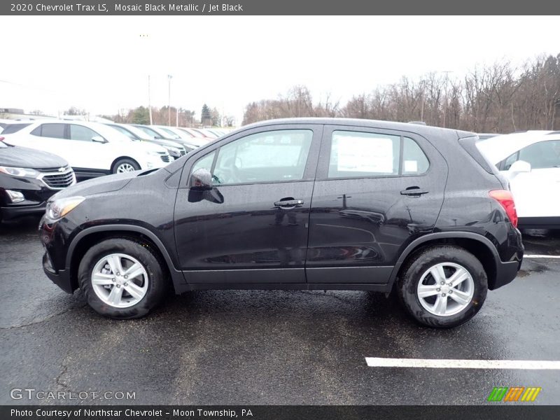 Mosaic Black Metallic / Jet Black 2020 Chevrolet Trax LS