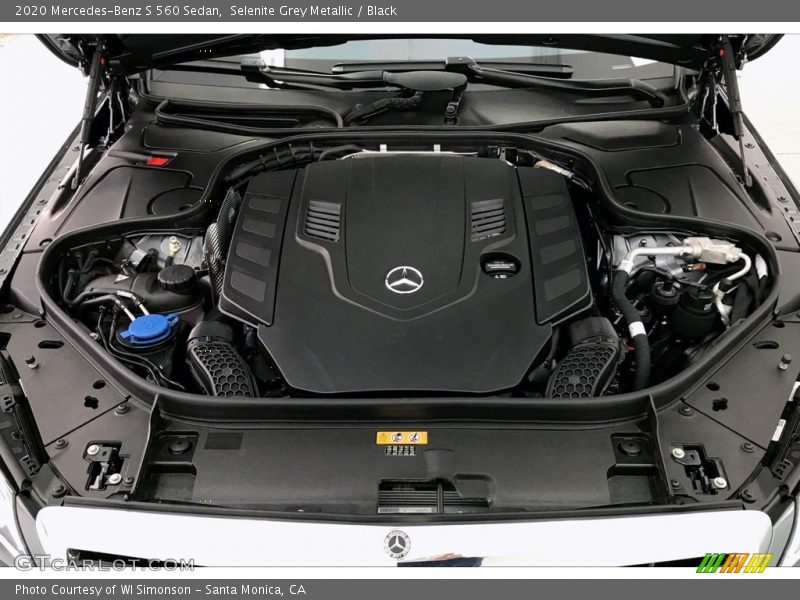  2020 S 560 Sedan Engine - 4.0 Liter DI biturbo DOHC 32-Valve VVT V8