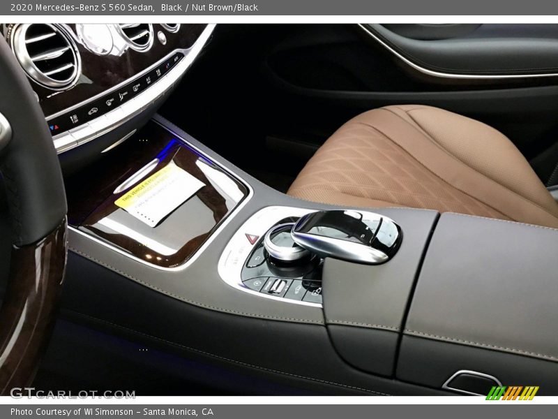 Black / Nut Brown/Black 2020 Mercedes-Benz S 560 Sedan